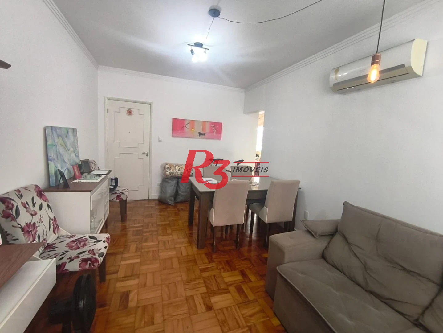 Apartamento com 2 dormitórios para alugar, 86 m² por R$ 4.500,00/mês - Boqueirão - Santos/SP