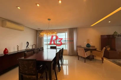 Apartamento com 3 dormitórios à venda, 194 m² por R$ 1.880.000,00 - Boqueirão - Santos/SP