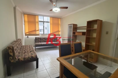 Apartamento com 2 dormitórios à venda, 54 m² por R$ 415.000,00 - Boqueirão - Santos/SP