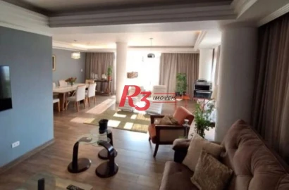 Apartamento com 4 dormitórios à venda, 180 m² por R$ 1.600.000,00 - Ilha Porchat - São Vicente/SP
