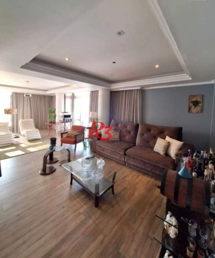 Apartamento com 4 dormitórios à venda, 180 m² por R$ 1.600.000,00 - Ilha Porchat - São Vicente/SP