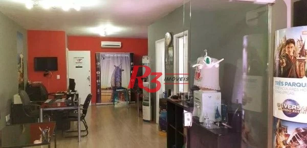Sala Comercial Mobiliada – Av. Pedro Lessa, Santos/SP