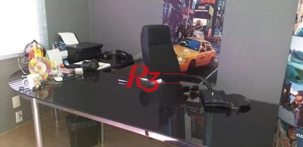 Sala Comercial Mobiliada – Av. Pedro Lessa, Santos/SP