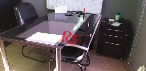 Sala Comercial Mobiliada – Av. Pedro Lessa, Santos/SP