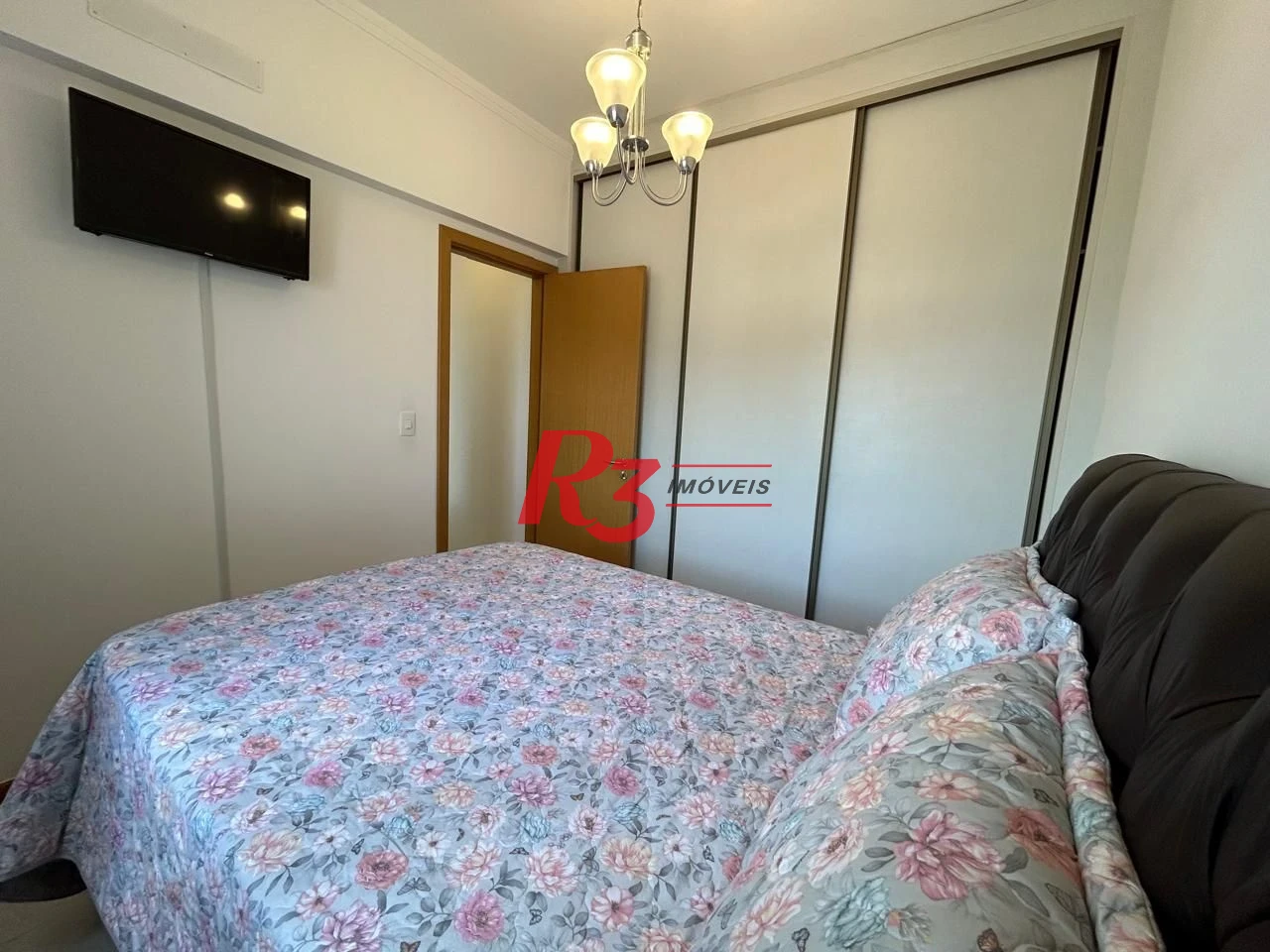 Apartamento com 1 dormitório à venda, 45 m² por R$ 640.000,00 - Campo Grande - Santos/SP