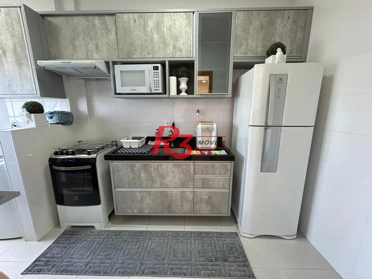 Apartamento com 1 dormitório à venda, 45 m² por R$ 640.000,00 - Campo Grande - Santos/SP