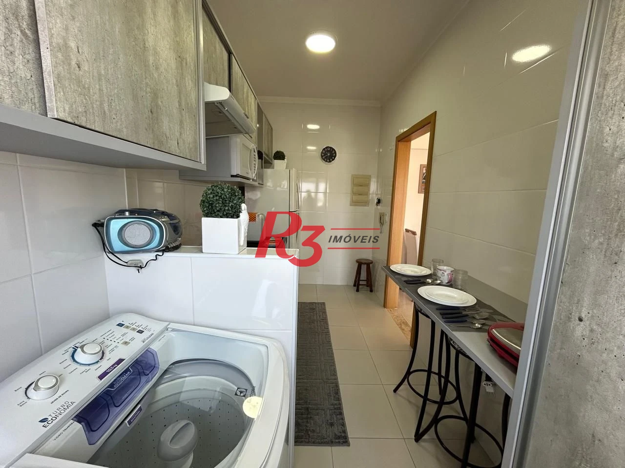 Apartamento com 1 dormitório à venda, 45 m² por R$ 640.000,00 - Campo Grande - Santos/SP