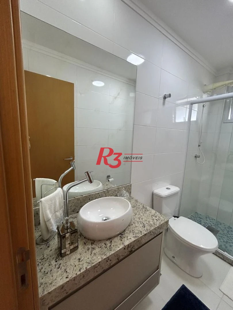 Apartamento com 1 dormitório à venda, 45 m² por R$ 640.000,00 - Campo Grande - Santos/SP