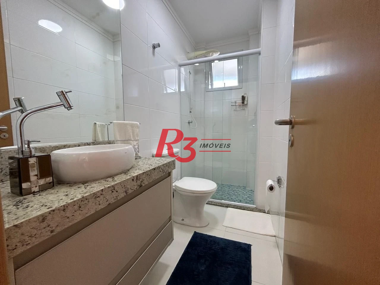 Apartamento com 1 dormitório à venda, 45 m² por R$ 640.000,00 - Campo Grande - Santos/SP