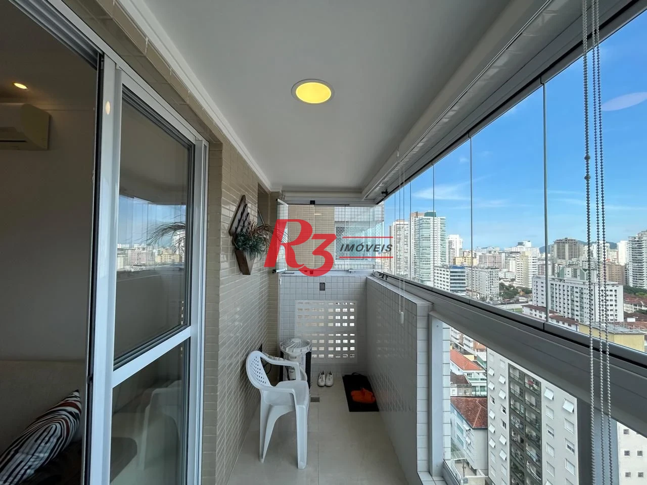 Apartamento com 1 dormitório à venda, 45 m² por R$ 640.000,00 - Campo Grande - Santos/SP