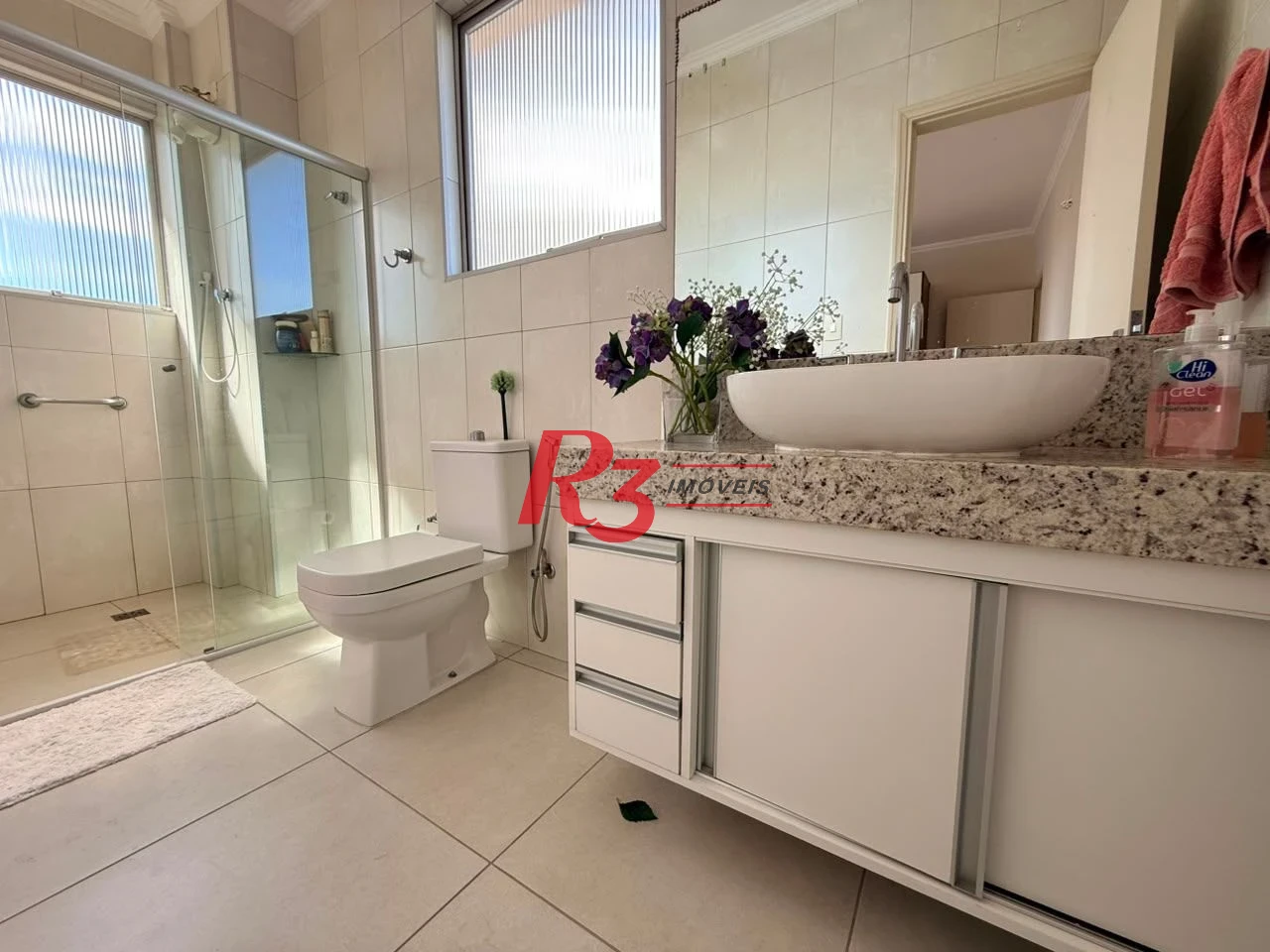 Apartamento com 3 dormitórios à venda, 127 m² por R$ 1.350.000,00 - Aparecida - Santos/SP