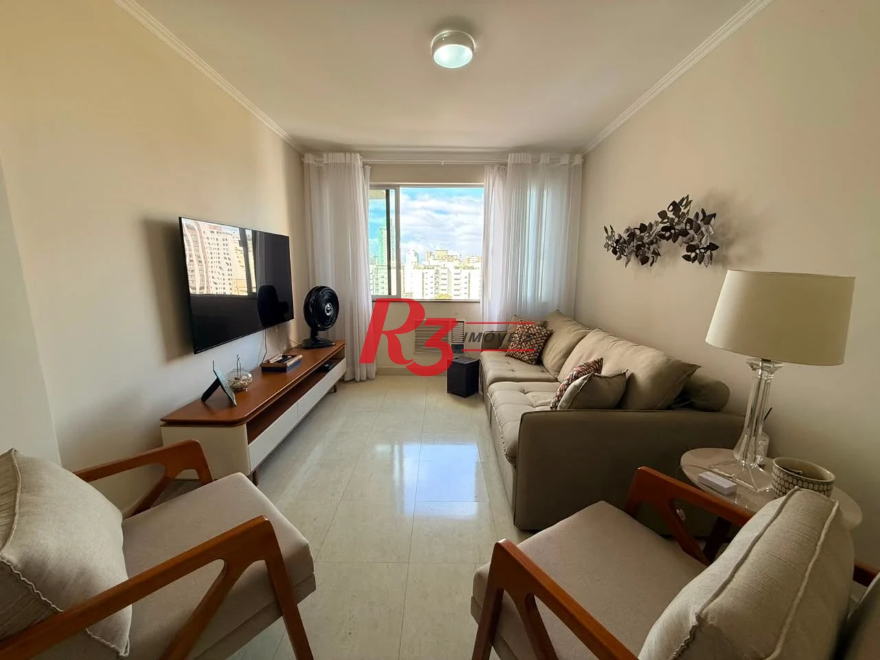 Apartamento com 3 dormitórios à venda, 127 m² por R$ 1.350.000,00 - Aparecida - Santos/SP