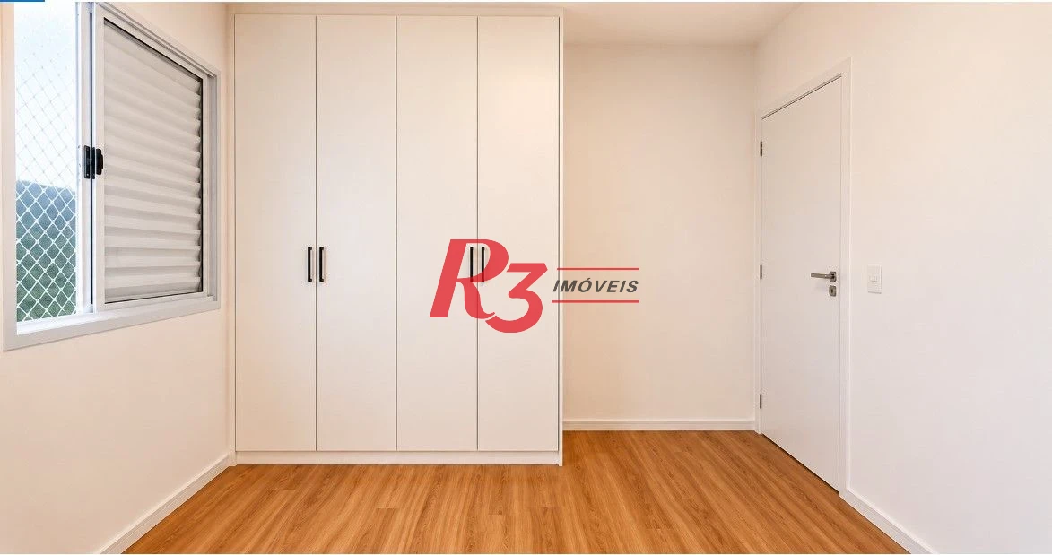 Apartamento com 2 dormitórios à venda, 62 m² por R$ 490.000,00 - Morro de Nova Cintra - Santos/SP
