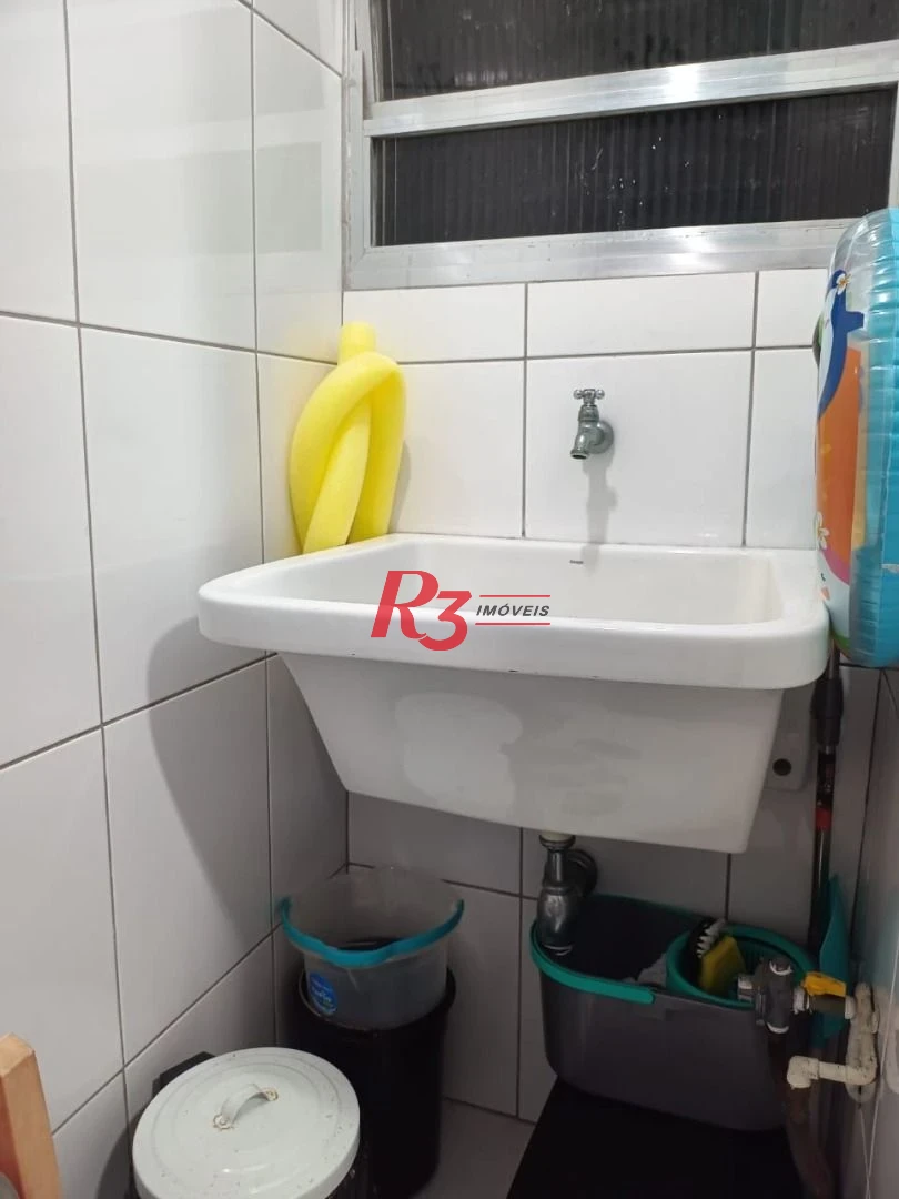 Apartamento com 1 dormitório para alugar, 56 m² por R$ 4.222,00/mês - Aparecida - Santos/SP