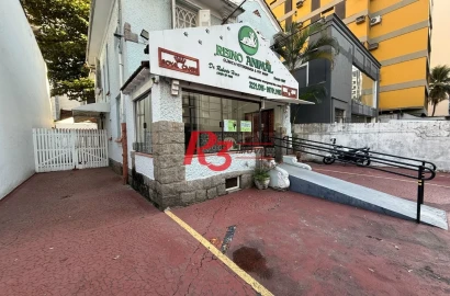 Sobrado para alugar, 257 m² por R$ 41.900,00/mês - Gonzaga - Santos/SP