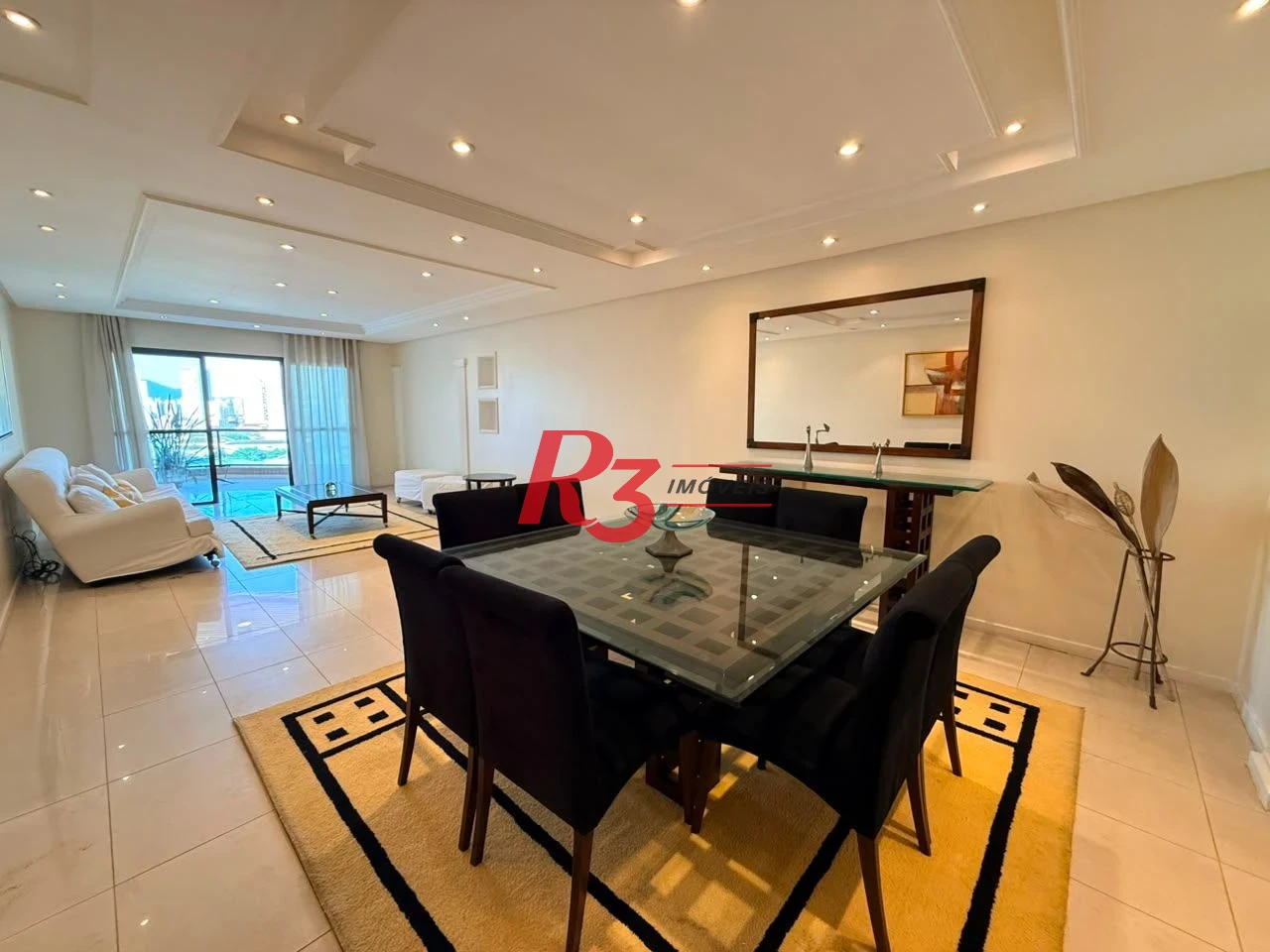 Apartamento com 4 dormitórios, 218 m² - venda por R$ 1.700.000,00 ou aluguel por R$ 9.194,00/mês - Boqueirão - Santos/SP