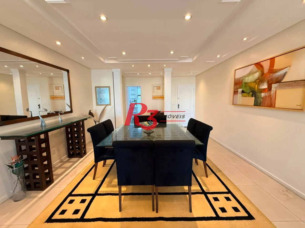Apartamento com 4 dormitórios, 218 m² - venda por R$ 1.700.000,00 ou aluguel por R$ 9.194,00/mês - Boqueirão - Santos/SP