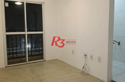 Apartamento com 2 dormitórios à venda, 49 m² por R$ 310.000,00 - Castelo - Santos/SP