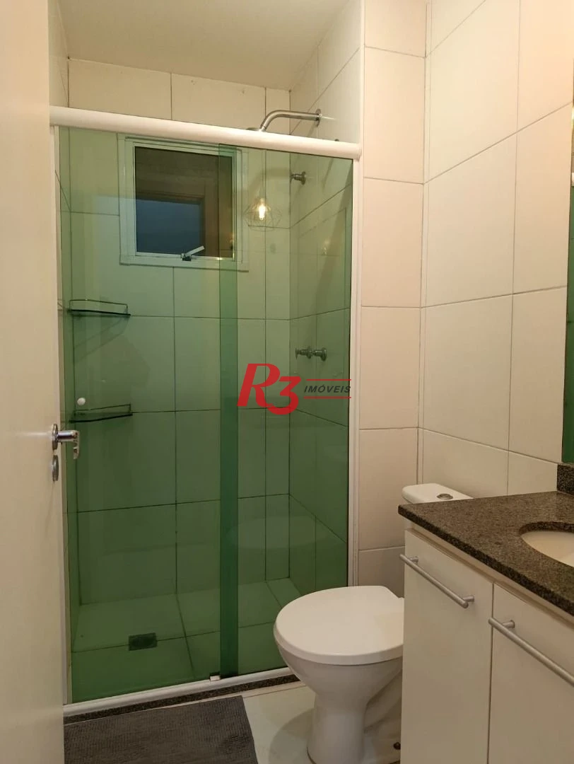 Apartamento com 2 dormitórios à venda, 49 m² por R$ 310.000,00 - Castelo - Santos/SP