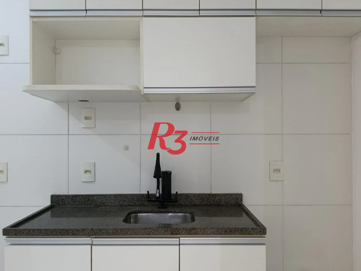 Apartamento com 2 dormitórios à venda, 49 m² por R$ 310.000,00 - Castelo - Santos/SP