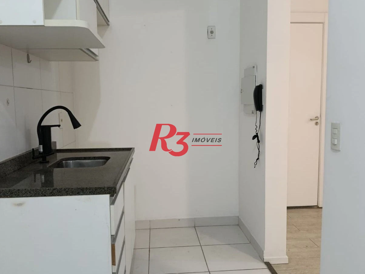 Apartamento com 2 dormitórios à venda, 49 m² por R$ 310.000,00 - Castelo - Santos/SP
