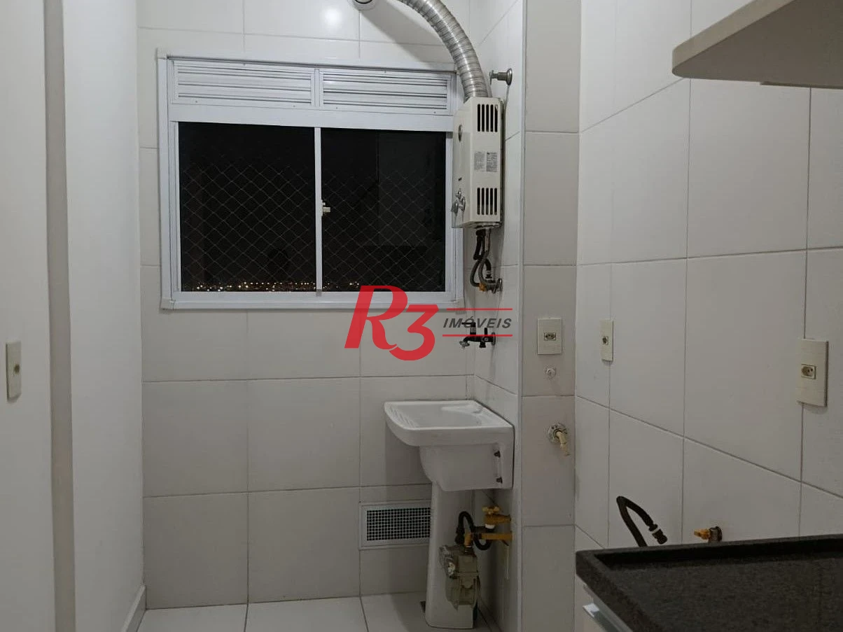 Apartamento com 2 dormitórios à venda, 49 m² por R$ 310.000,00 - Castelo - Santos/SP