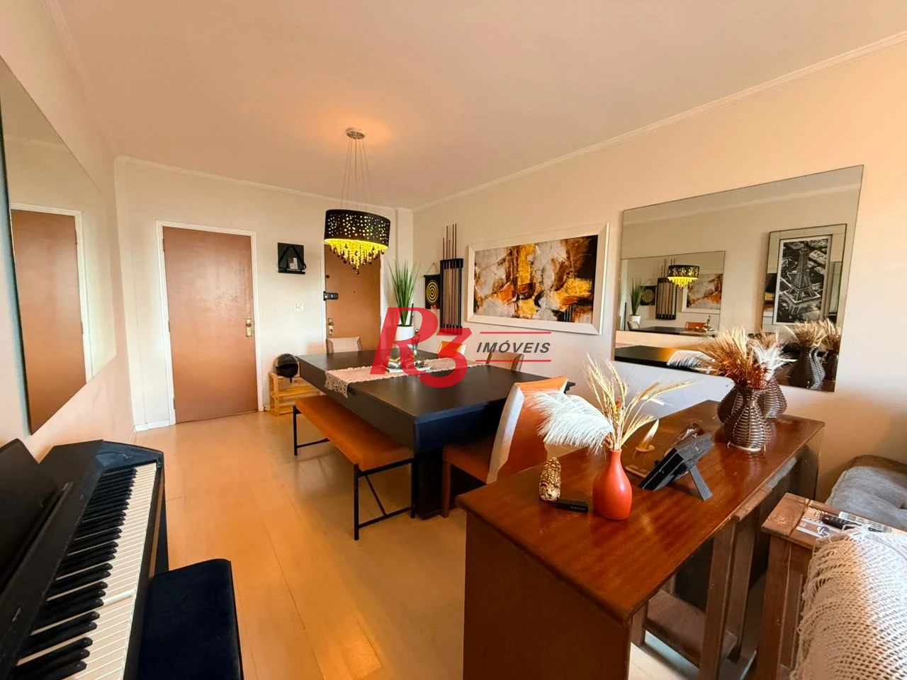Apartamento com 3 dormitórios à venda, 127 m² por R$ 1.150.000,00 - Aparecida - Santos/SP