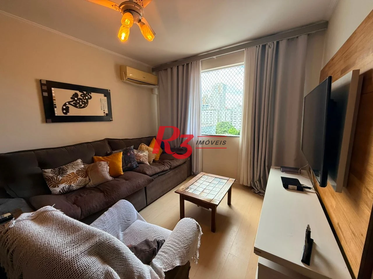 Apartamento com 3 dormitórios à venda, 127 m² por R$ 1.150.000,00 - Aparecida - Santos/SP