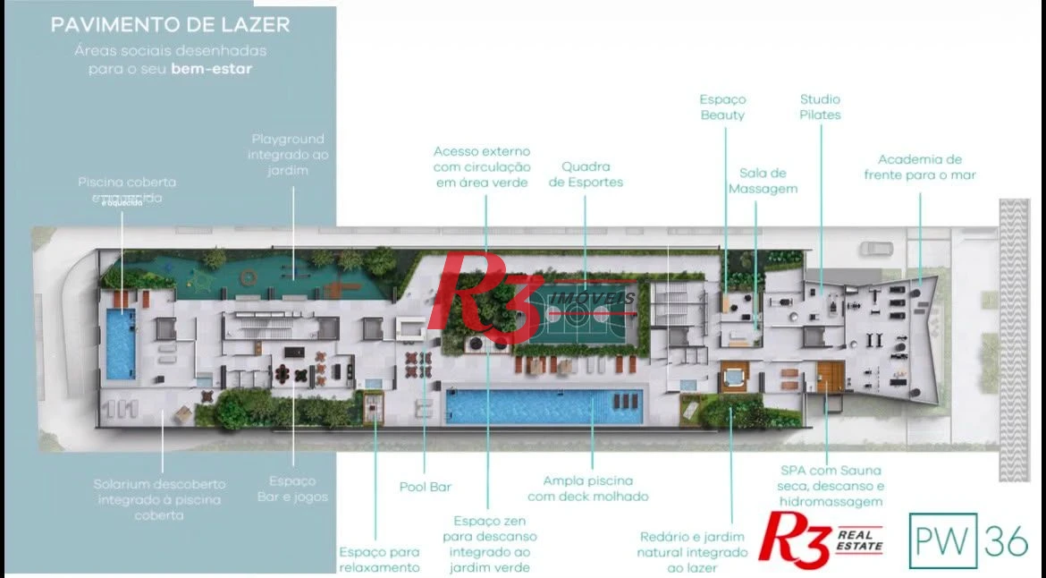 Apartamento com 4 dormitórios à venda, 315 m² por R$ 6.790.000,00 - Gonzaga - Santos/SP