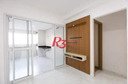 Apartamento com 2 dormitórios à venda, 70 m² por R$ 890.000,00 - Boqueirão - Santos/SP