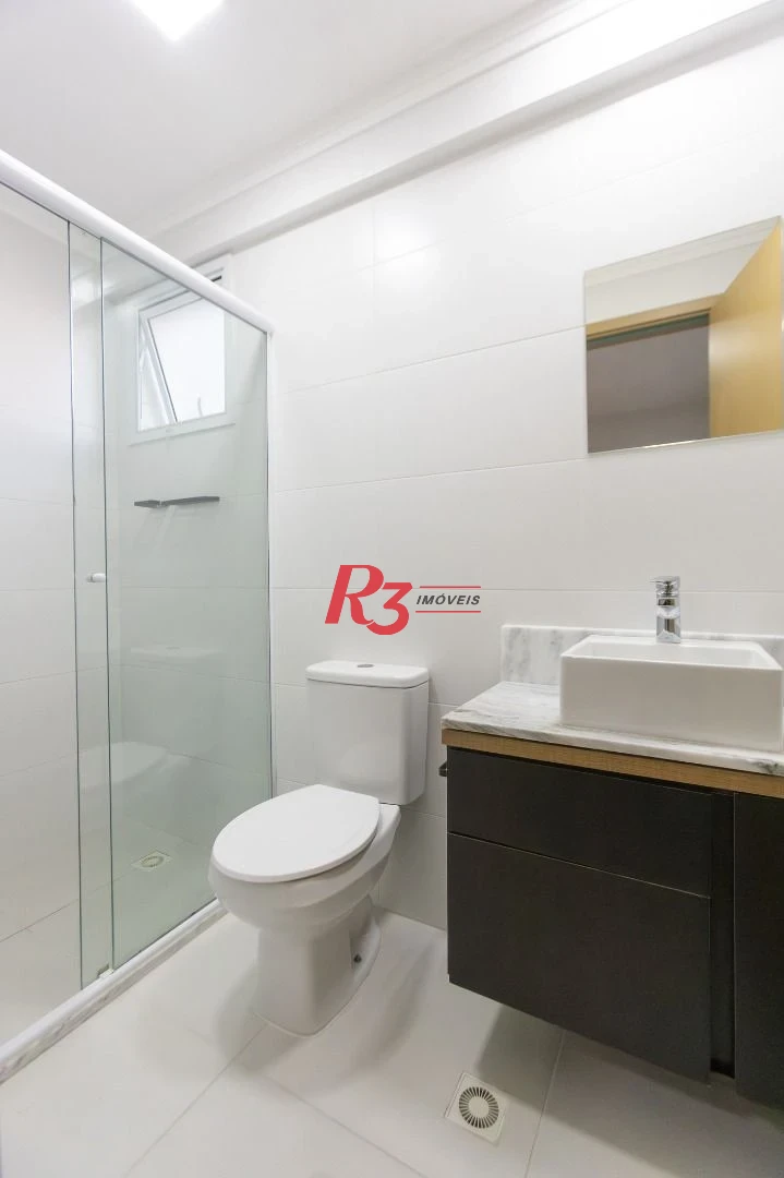 Apartamento com 2 dormitórios à venda, 70 m² por R$ 890.000,00 - Boqueirão - Santos/SP
