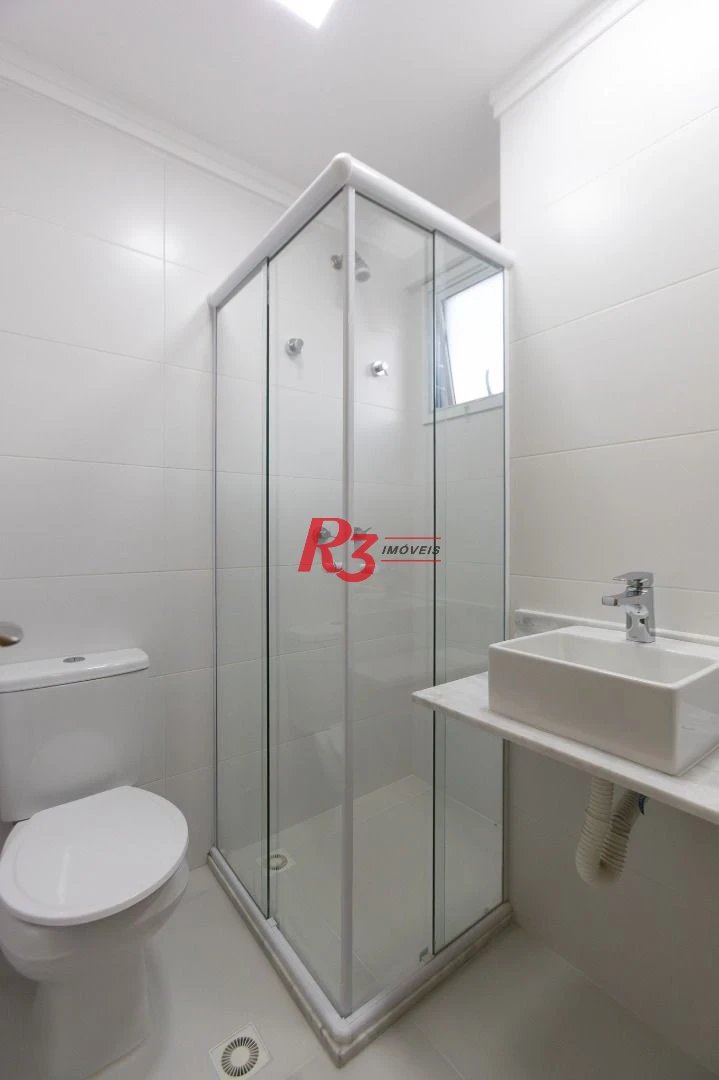 Apartamento com 2 dormitórios à venda, 70 m² por R$ 890.000,00 - Boqueirão - Santos/SP