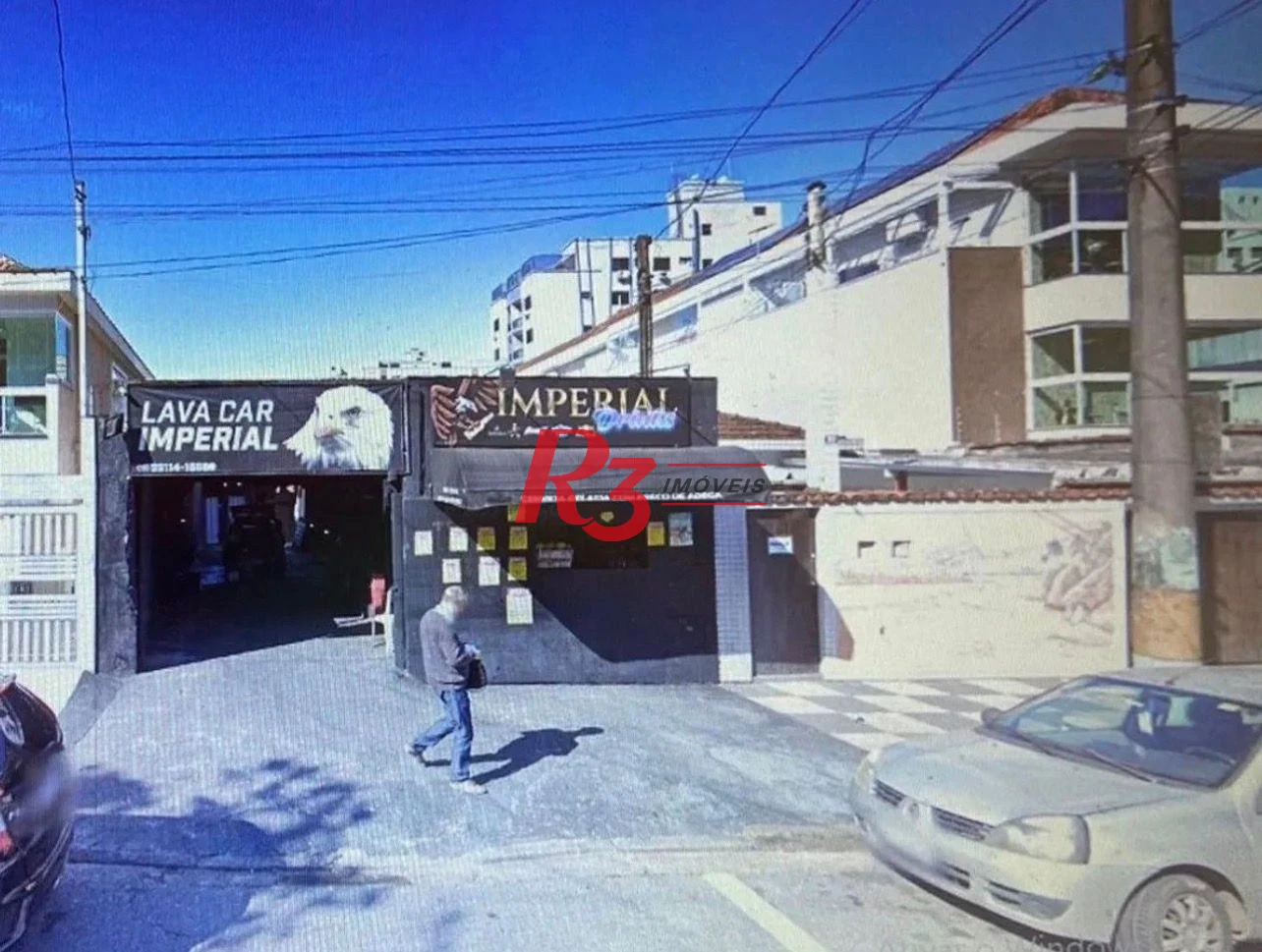 Terreno à venda, 272 m² por R$ 890.000,00 - Marapé - Santos/SP