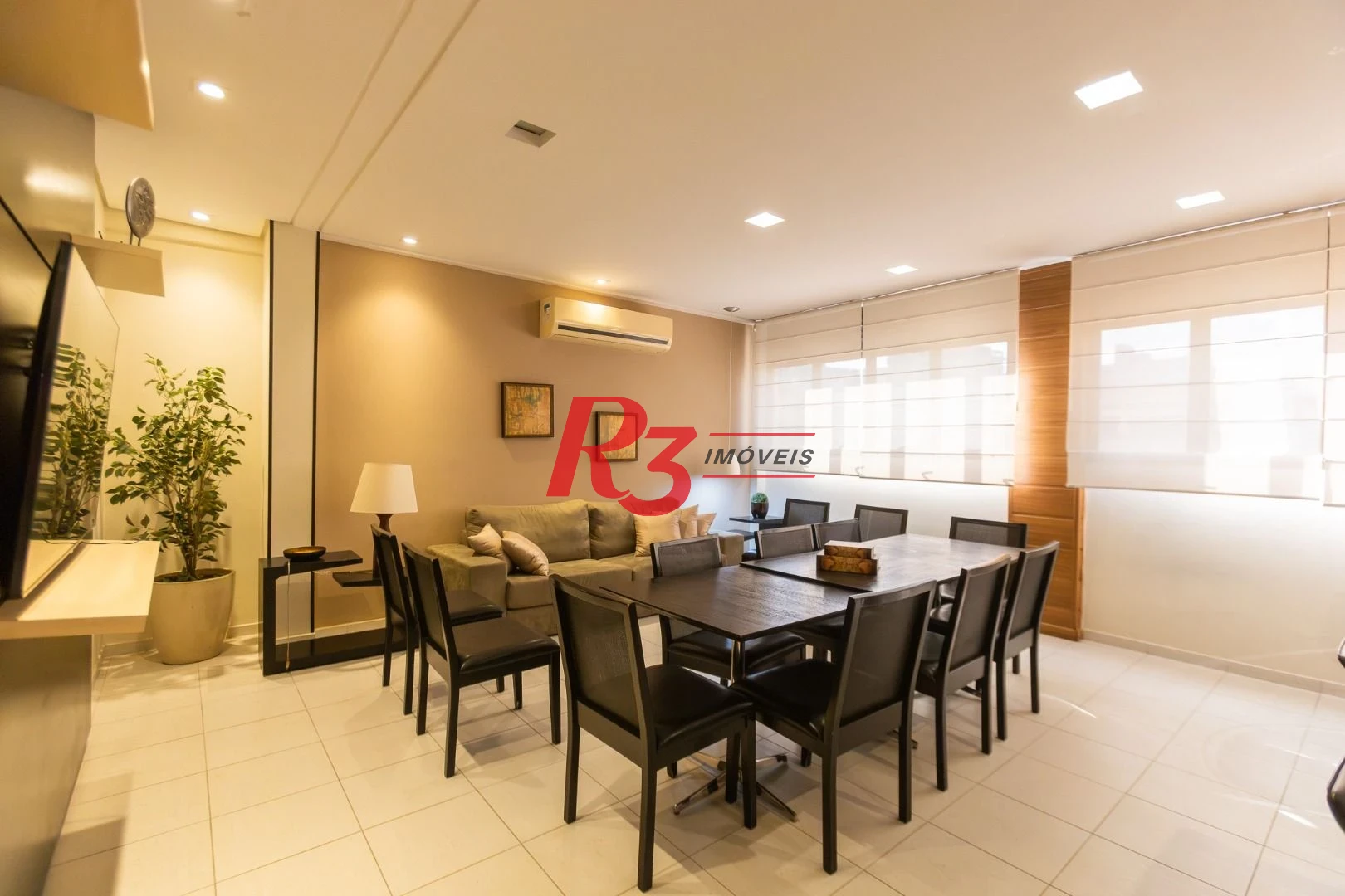 Apartamento com 3 dormitórios à venda, 130 m² por R$ 1.550.000,00 - Ponta da Praia - Santos/SP