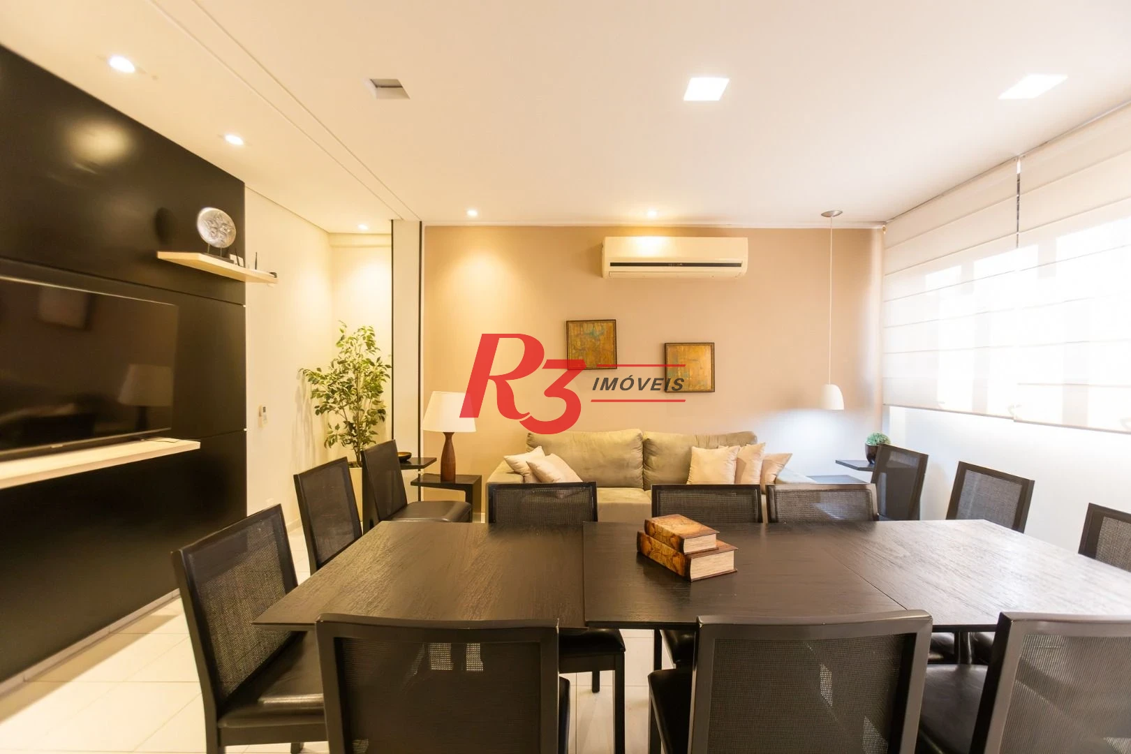 Apartamento com 3 dormitórios à venda, 130 m² por R$ 1.550.000,00 - Ponta da Praia - Santos/SP