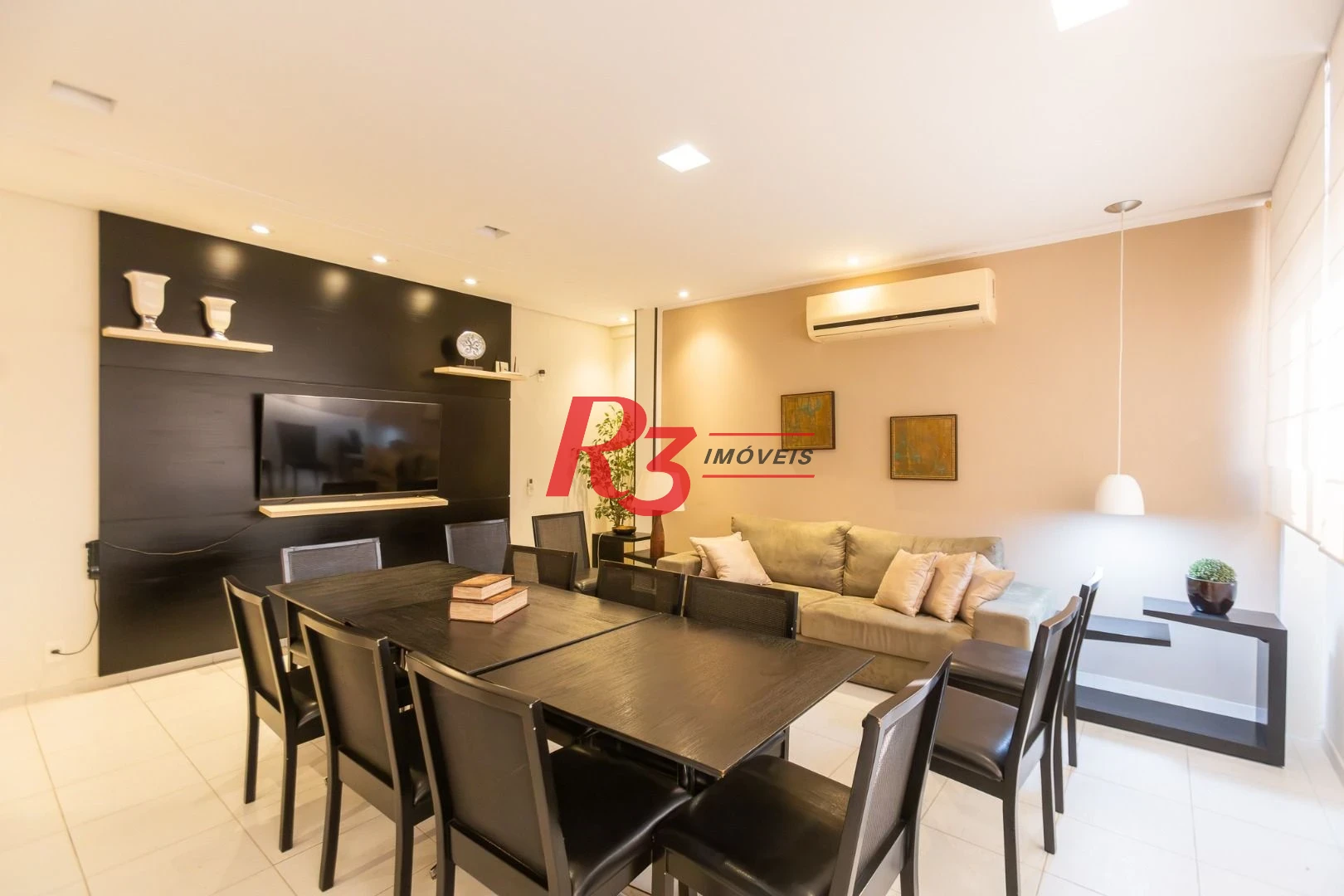 Apartamento com 3 dormitórios à venda, 130 m² por R$ 1.550.000,00 - Ponta da Praia - Santos/SP