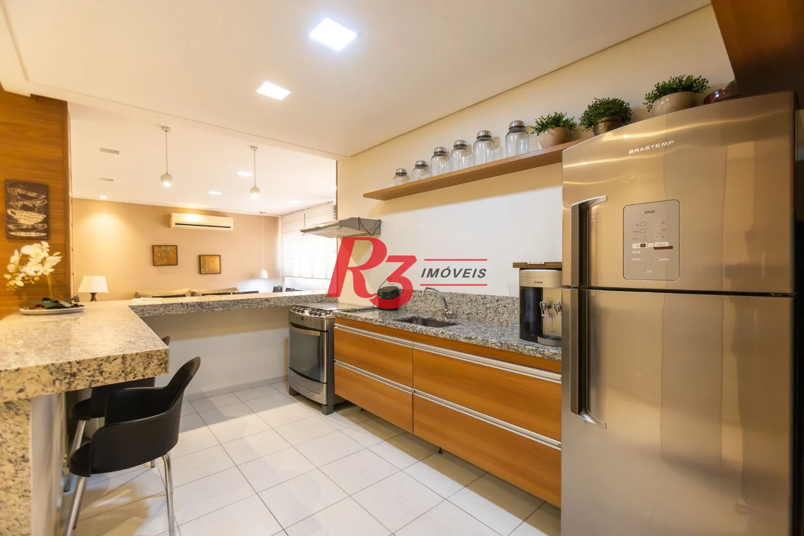 Apartamento com 3 dormitórios à venda, 130 m² por R$ 1.550.000,00 - Ponta da Praia - Santos/SP