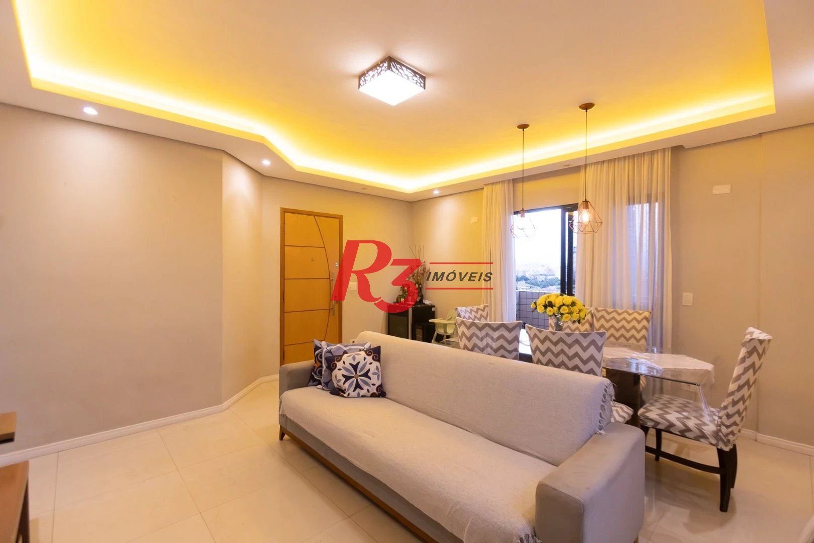 Apartamento com 3 dormitórios à venda, 125 m² por R$ 725.000,00 - Ponta da Praia - Santos/SP
