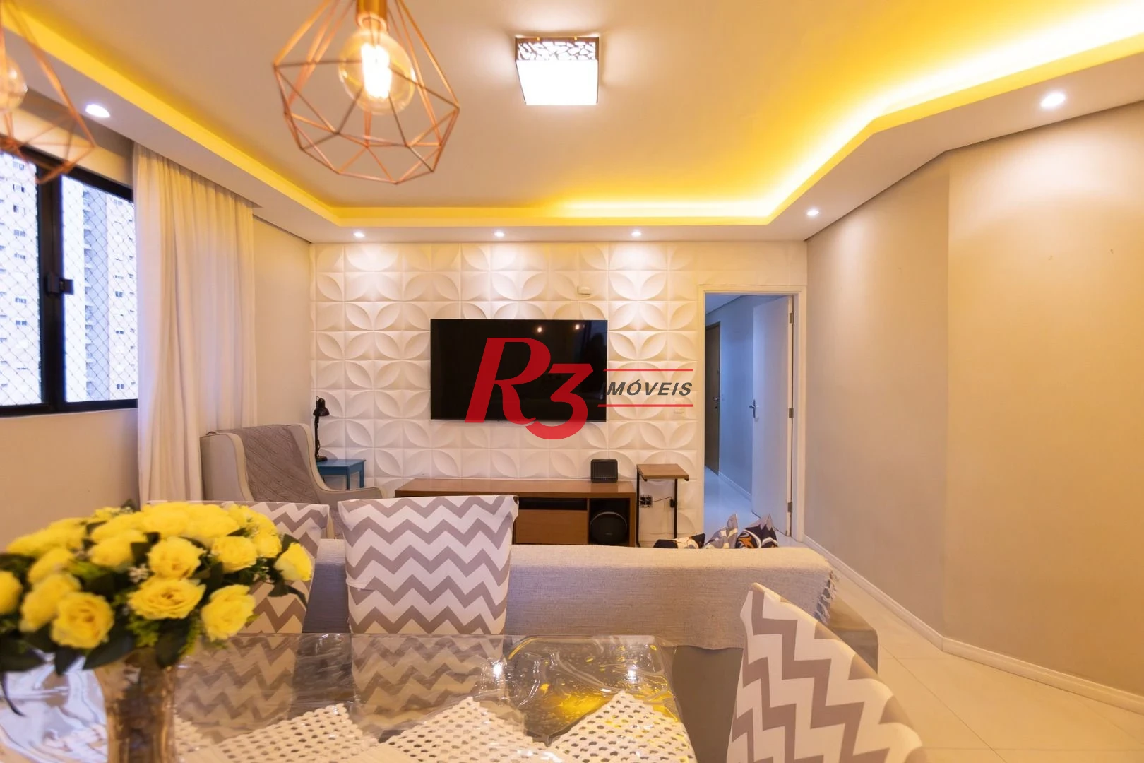 Apartamento com 3 dormitórios à venda, 125 m² por R$ 725.000,00 - Ponta da Praia - Santos/SP