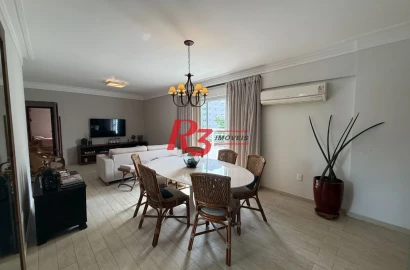 Apartamento com 3 dormitórios à venda, 114 m² por R$ 1.500.000,00 - Boqueirão - Santos/SP