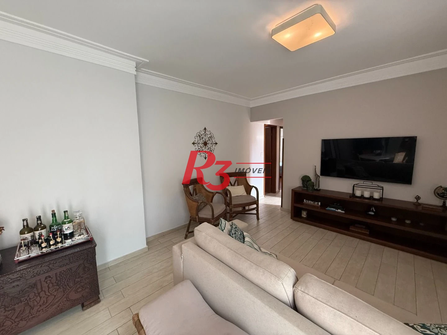 Apartamento com 3 dormitórios à venda, 114 m² por R$ 1.500.000,00 - Boqueirão - Santos/SP