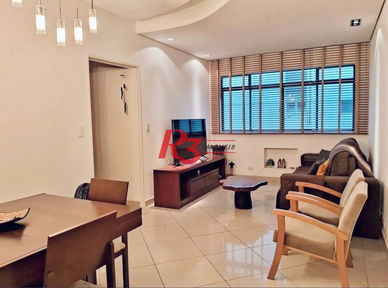 Apartamento com 2 dormitórios à venda, 102 m² por R$ 1.120.000,00 - Aparecida - Santos/SP