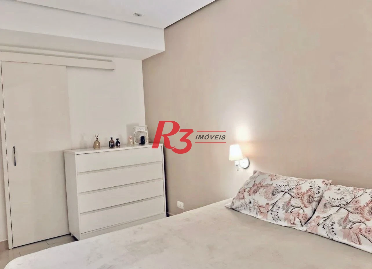 Apartamento com 2 dormitórios à venda, 102 m² por R$ 1.120.000,00 - Aparecida - Santos/SP