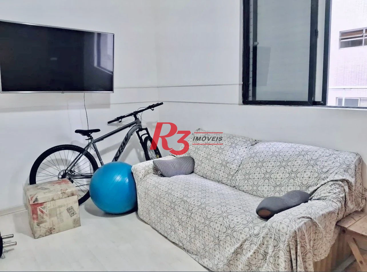 Apartamento com 2 dormitórios à venda, 102 m² por R$ 1.120.000,00 - Aparecida - Santos/SP