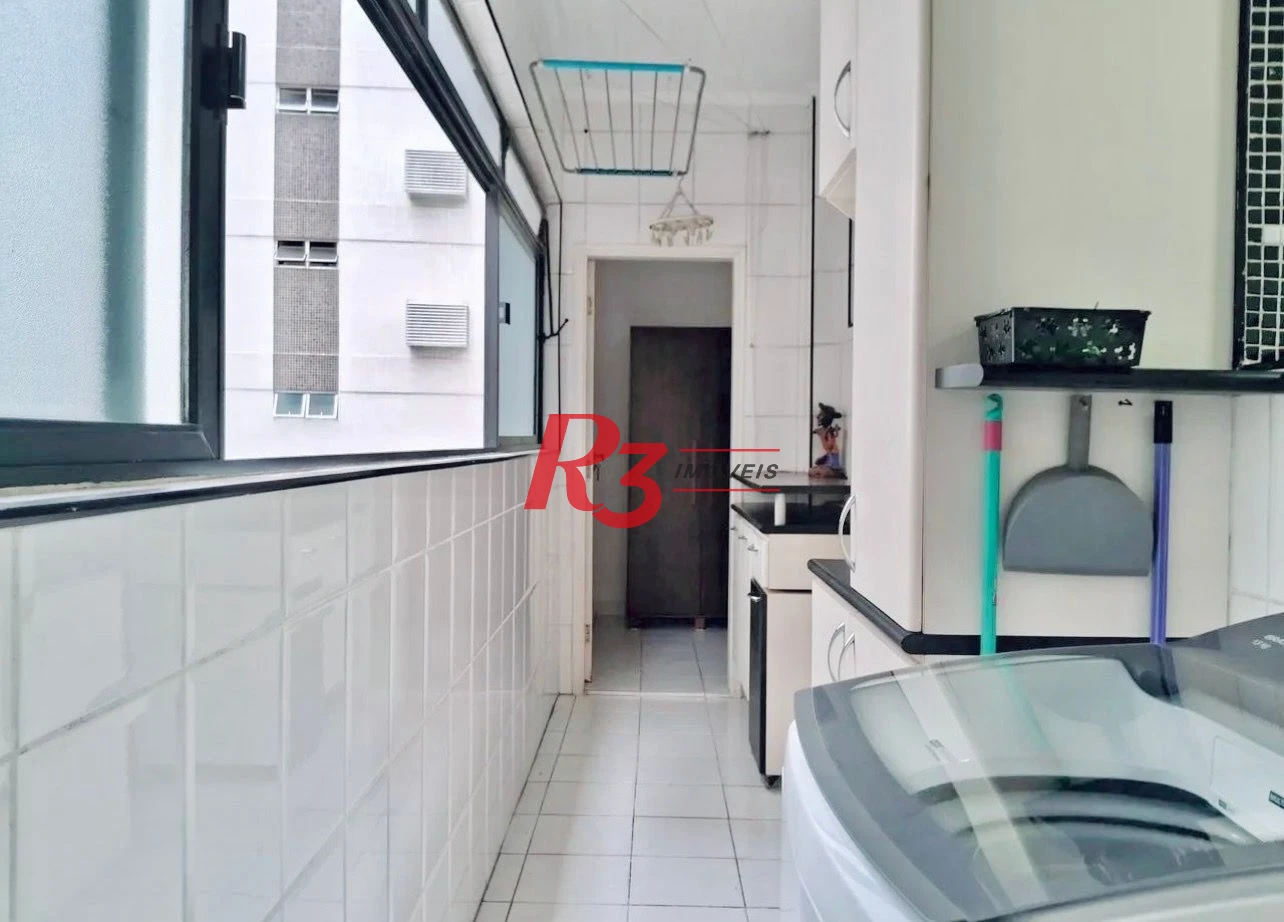 Apartamento com 2 dormitórios à venda, 102 m² por R$ 1.120.000,00 - Aparecida - Santos/SP