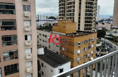 Apartamento com 2 dormitórios à venda, 89 m² por R$ 650.000,00 - Ponta da Praia - Santos/SP
