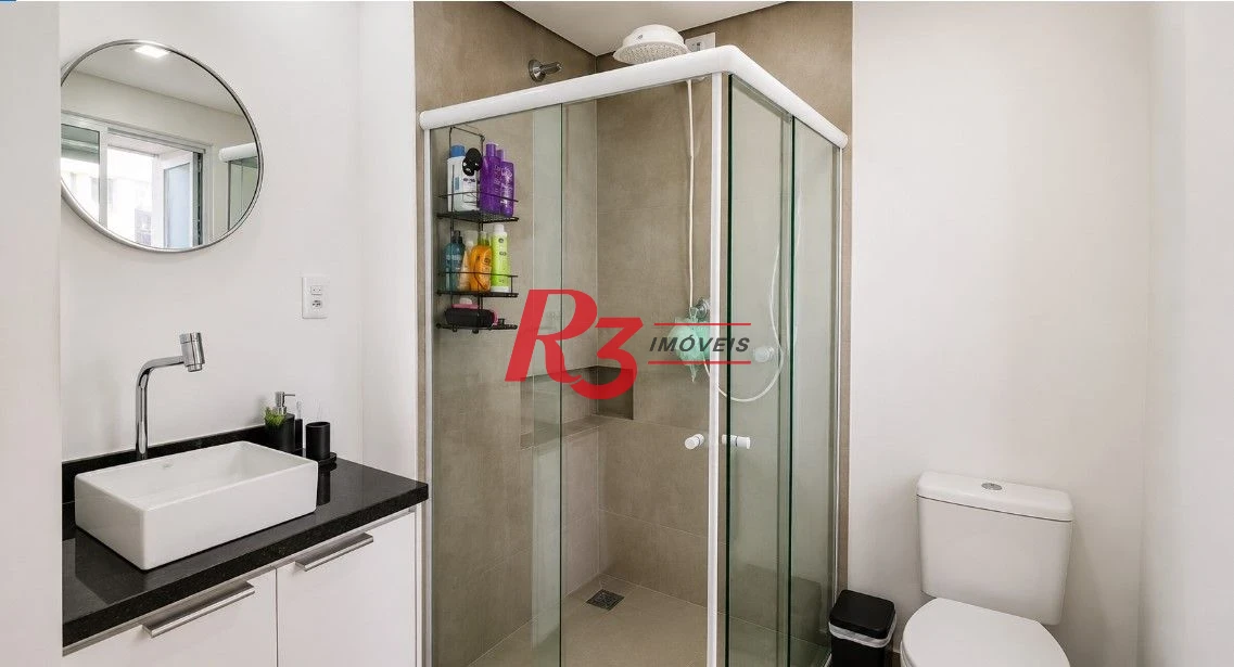 Apartamento com 2 dormitórios à venda, 91 m² por R$ 850.000,00 - Pompéia - Santos/SP