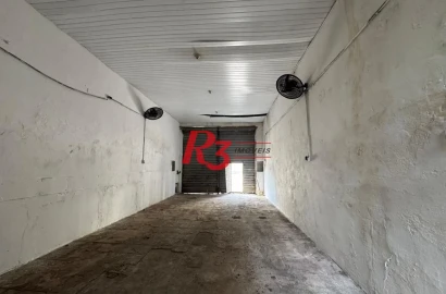 Galpão para alugar, 115 m² por R$ 5.000,00/mês - Vila Nova - Santos/SP