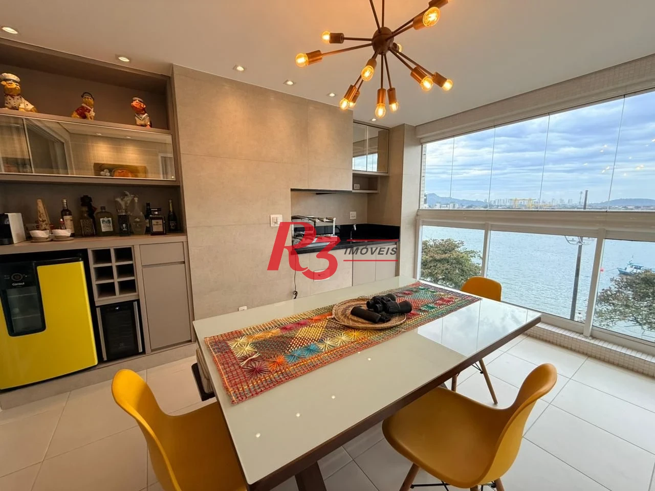 Apartamento com 4 dormitórios para alugar, 189 m² por R$ 17.000,02/mês - Ponta da Praia - Santos/SP