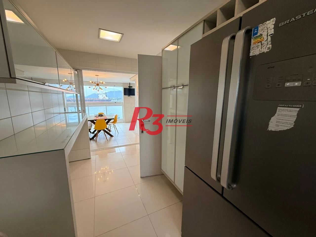Apartamento com 4 dormitórios para alugar, 189 m² por R$ 17.000,02/mês - Ponta da Praia - Santos/SP